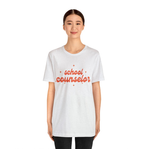 School Counselor Star Tee